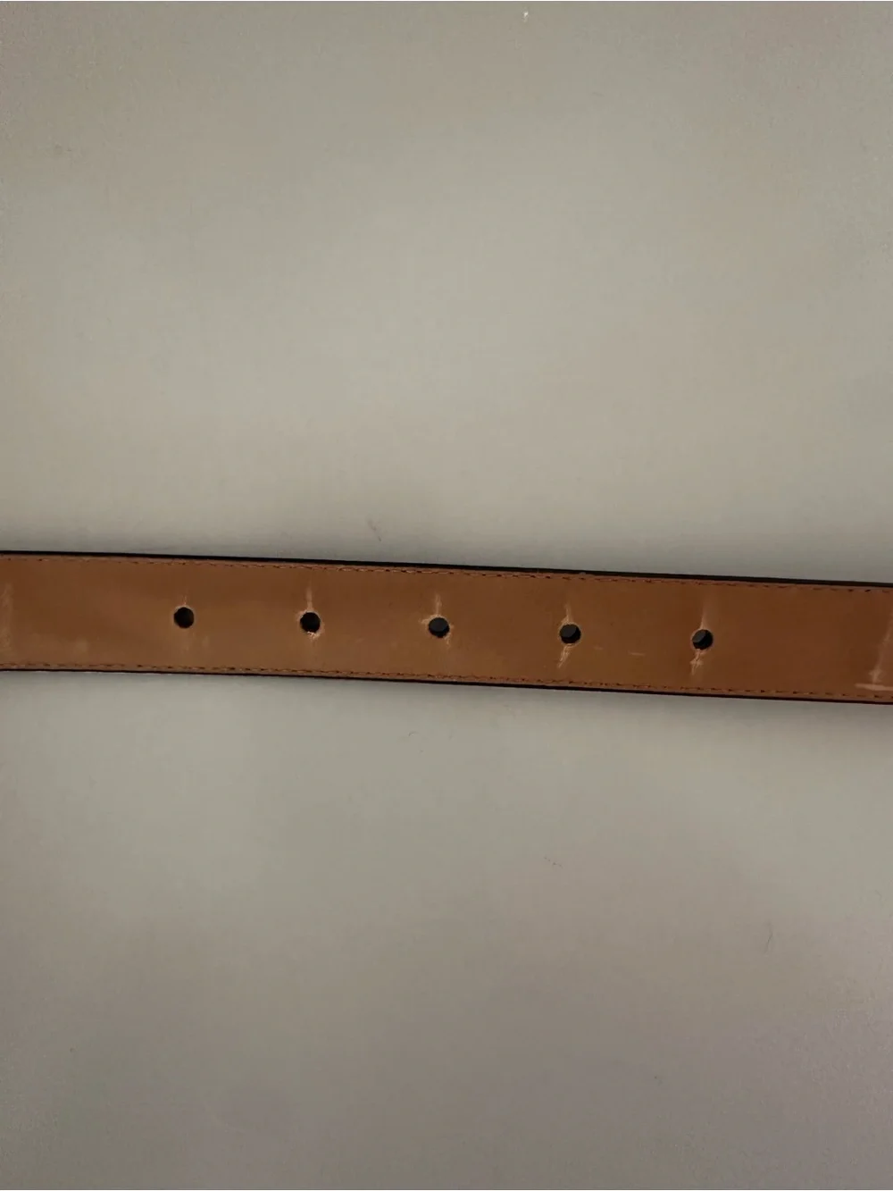 NWT The Ritz Carlton Navy Leather Belt